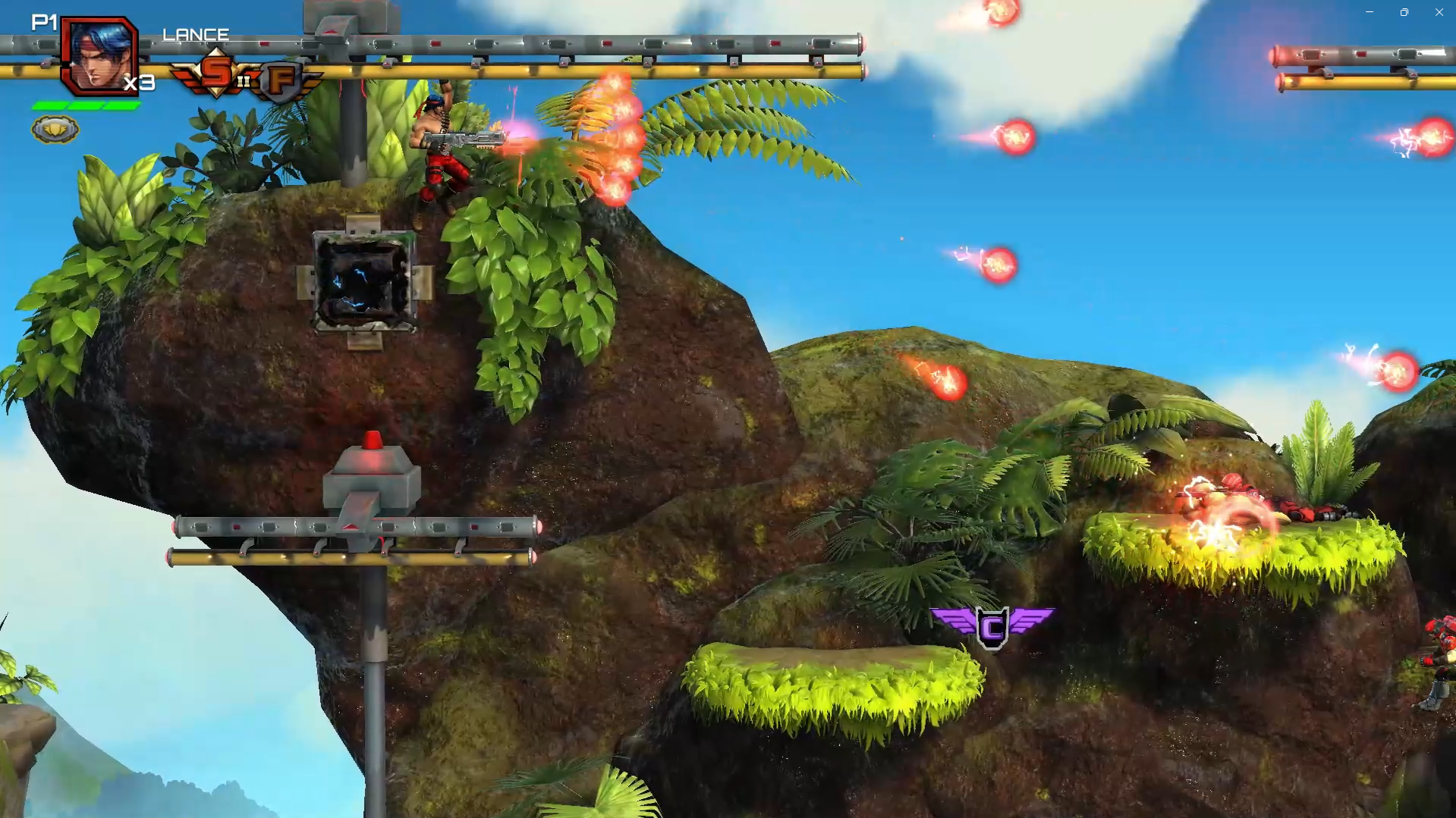 Contra: Operation Galuga · gameplay 1